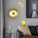 Axyaa Nordic Circle LED Sconce Wall Lamp for Indoor Lighting