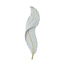 Luxury Feather Lights Resin Sconce Wall Lamp by Axyaa
