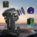 Axyaa 230W Beam Moving Head Light: 17 Gobos, 14 Colors, 16 Prisms