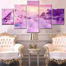 Axyaa Nature Landscape Canvas Wall Art Poster, Home Decor Picture Printing
