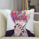 Axyaa Hypnosis Mic Pillowcase Cover 45x45cm Zipper Square Home Decoration.