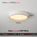 Axyaa Modern LED Ceiling Lamp | Simple Nordic Style for Master Bedroom, Living Room, Study