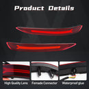 Axyaa LED Rear Bumper Lights for Chevrolet Equinox 2017-2022