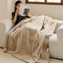 Axyaa Aerobic Rabbit Velvet Jacquard Double-Sided Blanket