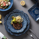 Axyaa High-end Ceramic Steak Plates - Set of European Style Creative Tableware