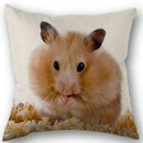 Axyaa Hamster Series Sofa Cushion Cover Pillowcase - Home Party Car Bedding