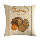 Axyaa Delicious Donuts Printed Cushion Cover Home Decor 45X45CM