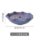 Axyaa Ceramic Sashimi Ice Tray for Molecular Cuisine & Creative Dishes