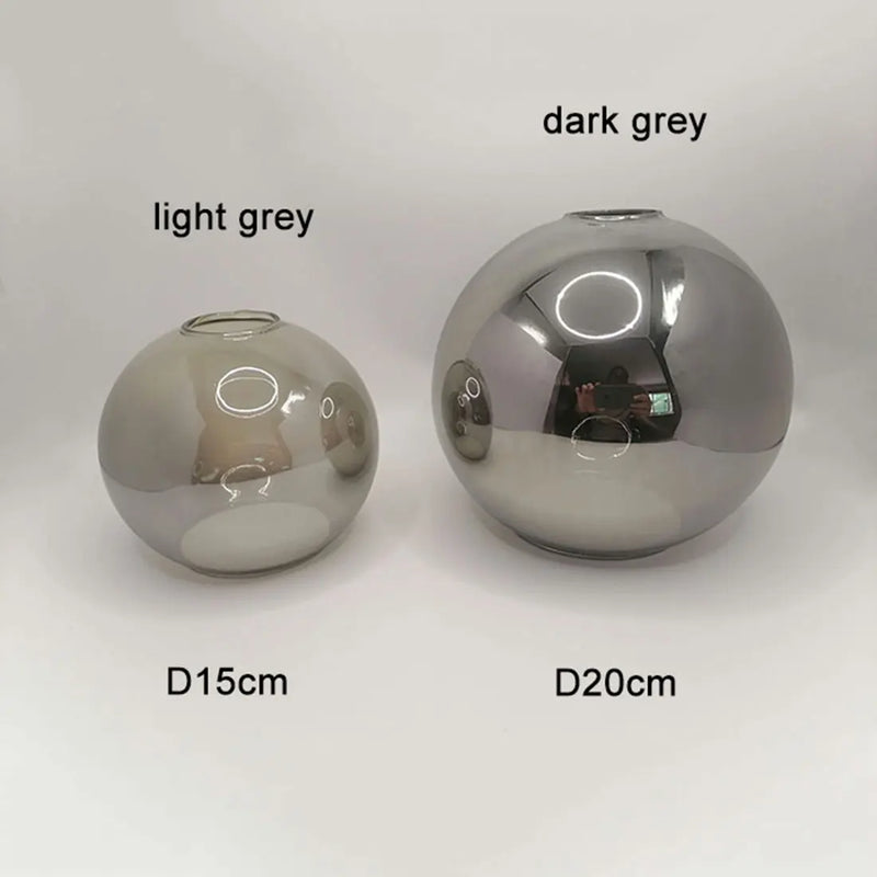 Axyaa Glass Globe Lamp Shade Replacement for Various Light Fixtures