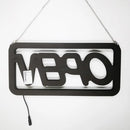 Axyaa LED Open Light Sign for Store Shop Board Bright Hanging Neon Business Bar