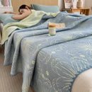 Axyaa Cotton Three-Layer Yarn Towel Quilt - Lightweight & Soft