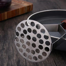Axyaa Stainless Steel Potato Masher Kitchen Tool Veggies Fruit Crusher Pressure Mud Machine
