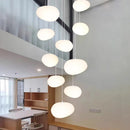 Axyaa LED Pendant Light Chandeliers for Living Room Staircase Indoor Lighting