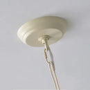 Axyaa Countryside Tassel LED Pendant Chandelier - Home Decor Light for Living Room