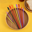 Axyaa Silicone Double-Pointed Spatula and Spoon: Multipurpose Baking and Cosmetic Tool
