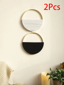 Axyaa Hand Woven Art Wall Hanging Set - Boho Modern Home Decor & Gift
