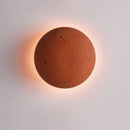 Axyaa Brick Red Bedside Wall Lamp LED 10W for Living Room Bedroom Decor