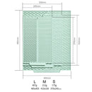 Axyaa Silicone Dish Drying Mat for Non-Slip Kitchen Tableware Draining, Folding Design