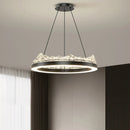 Axyaa Modern Living Room Chandeliers LED Ceiling Lamp Hanging Lights