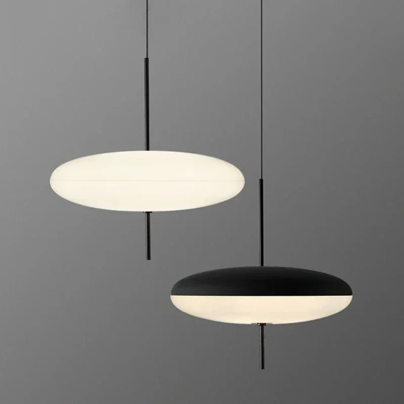 Axyaa Nordic LED Saucer Pendant Light for Home Decor
