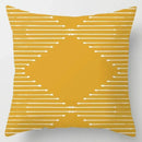 Axyaa Abstract Line Pattern Decorative Pillow Cover