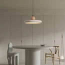 Axyaa Yellow Stone Pendant Light - Modern Minimalist Decor for Study & Living Room