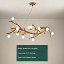Axyaa Glass Ball Chandelier Pendant Lamp for Home Indoor Lighting