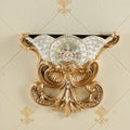 Axyaa Diamond Resin Vase Wall Hanging for Elegant Home Decor