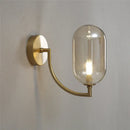 Axyaa Glass Ball LED Wall Lamps: Minimalist Nordic Design for Bedroom, Living Room & More