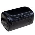 Axyaa Men's PU Leather Toiletry Bag: Personalized Travel Organizer for Groomsmen, Birthday, Bachelor Gift