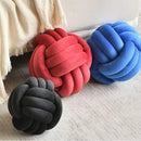Axyaa Knot Ball Pillows - Round Decorative Stuffed Pillows for Stress Relief & Holidays