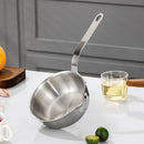 Axyaa Stainless Steel Mini Pot Set - Kitchen Cookware for Frying, Soup, Milk, and Sauces