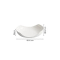 Axyaa Ceramic Irregular Plate Set - Restaurant Tableware for Molecular Cuisine