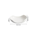 Axyaa Ceramic Irregular Plate Set - Restaurant Tableware for Molecular Cuisine