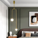Glass Ball LED Pendant Light by Axyaa - Luxury Nordic Design for Living Room & Bedroom