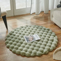 Axyaa Bubble Velvet Faux Rabbit Fur Carpet - Soft & Fluffy Pet Mat for Modern Living Room