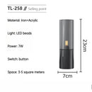 Axyaa Minimalist Gray LED Floor Lamp Nordic Style Mushroom Bedside Table Lamp