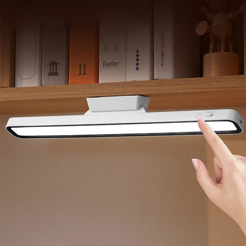 Axyaa LED Desk Lamp: Rechargeable & Dimmable Night Light