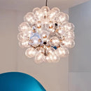 Axyaa Glass Bubble LED Pendant Chandelier for Home Decor