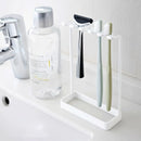 Axyaa Bathroom Toothbrush Storage Rack for Razor, Cup, and Tooth Set