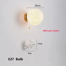 Axyaa Astronaut Moon Climber Wall Lamp: PLA 3D Print, Children's Room Decor.