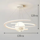 Axyaa Modern LED Pendant Chandelier Lighting for Home Decor and Dining Room