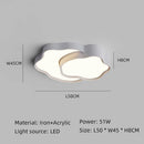 Axyaa LED Cloud Ceiling Light for Kids Bedroom Study Room Modern Home Decor