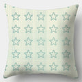 Axyaa Geometric Texture Cushion Cover 45x45cm Polyester Decorative Pillow Cover
