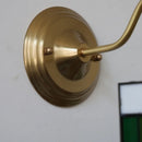 Axyaa Green Vintage LED Wall Lights with Copper Knob Switch