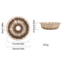 Axyaa Fluted Tube Cake Pan: Premium Heavy Duty Carbon Steel Baking Mold
