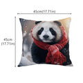 Axyaa Nordic Animal Cartoon Print Cushion Cover for Stylish Sofa Decor