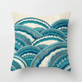 Axyaa Geometric Datura Bohemian Style Wreath Seat Pillow Cover