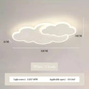 Axyaa Creative Cloud LED Ceiling Light for Children's Room, Modern Design for Home Decor