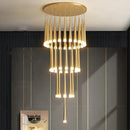 Axyaa Modern Stair Pendant Lights Chandelier LED Ceiling Lamp for Living Room